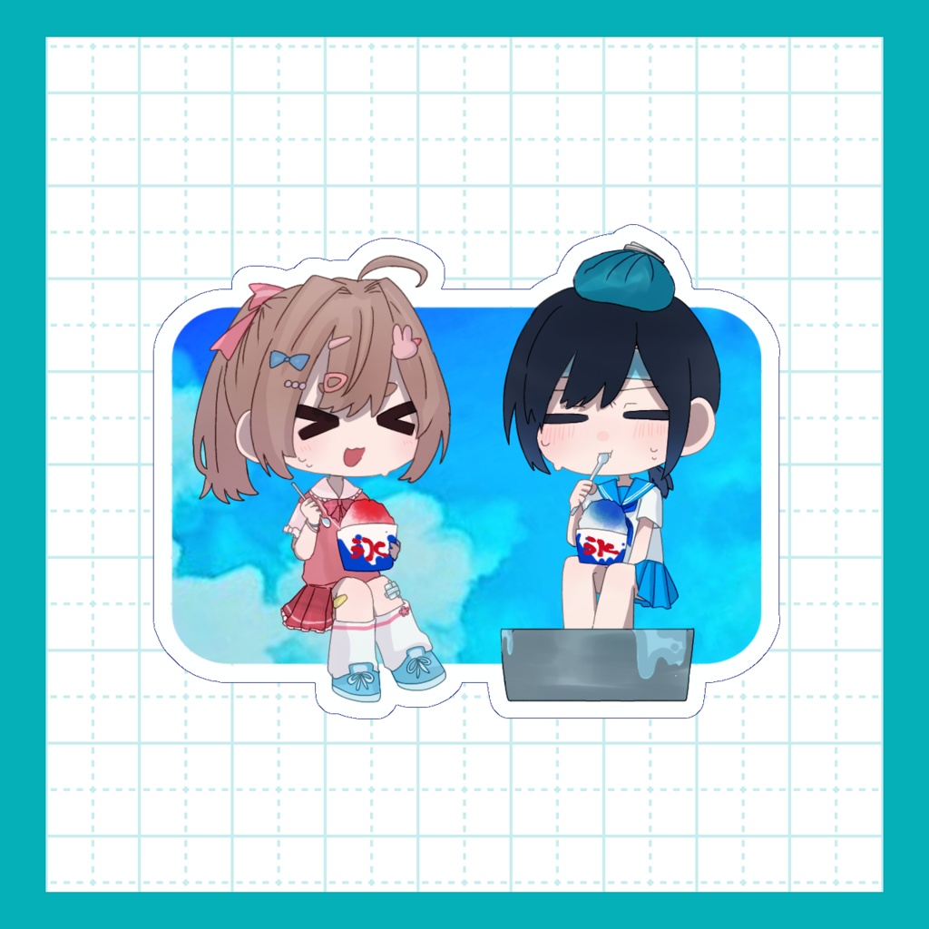 🌸❄️夏服アクキー