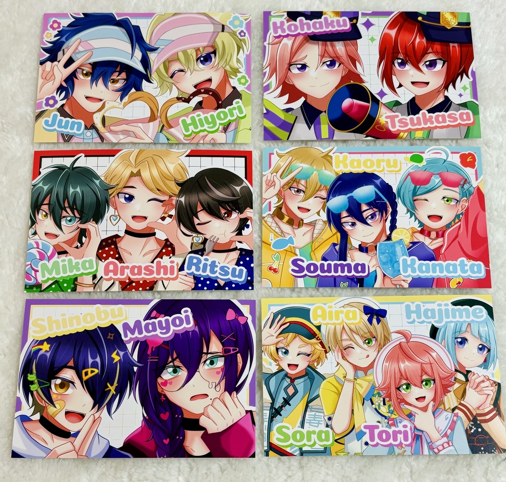あんスタ ポストカード6枚セット