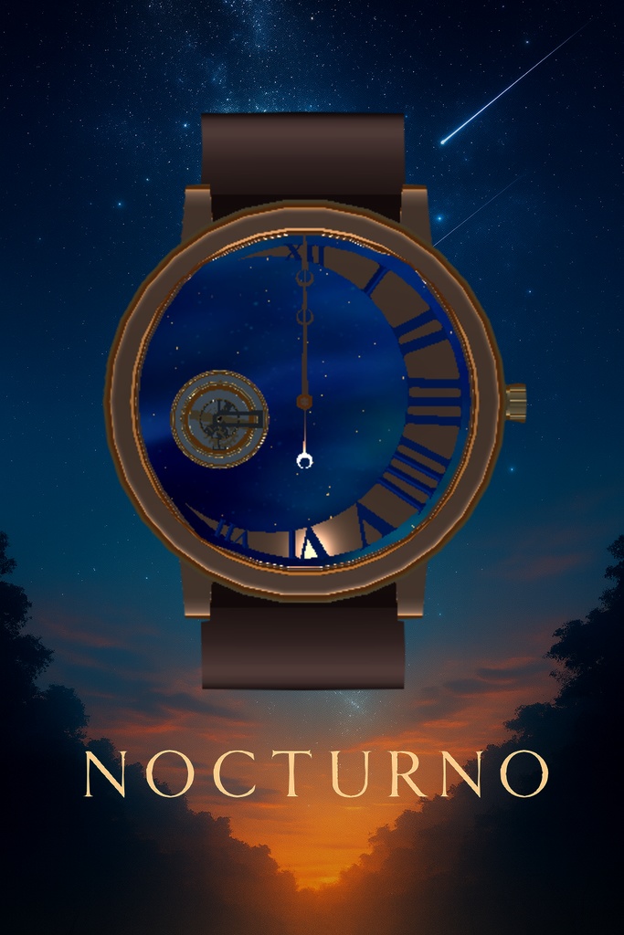 【リアルタイム同期】腕時計-Nocturno