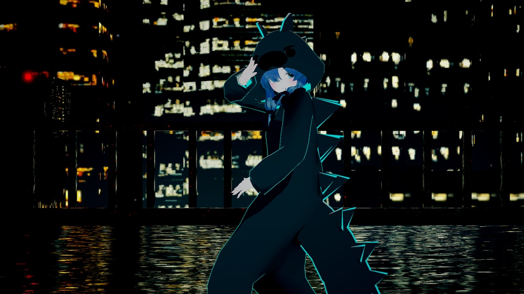 【VRC想定衣装】ごじらぱーかー