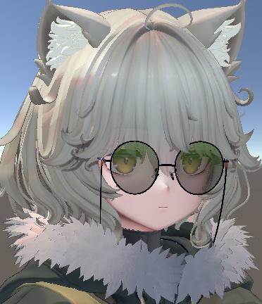 【VRC想定】「Ligne(リーニュ)」チェーン付きサングラス