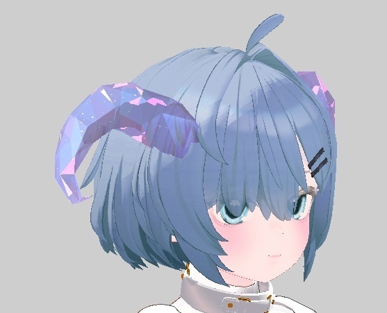 【3Dアクセサリー】「Cornes de l'Éclipse(コルヌ・ド・レクリプス)」「蝕の角」