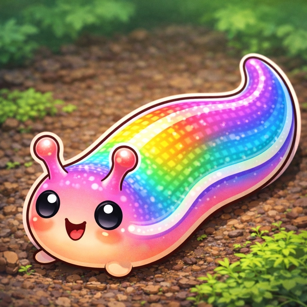 【VRC想定】レインボーナメクジバッチ！！