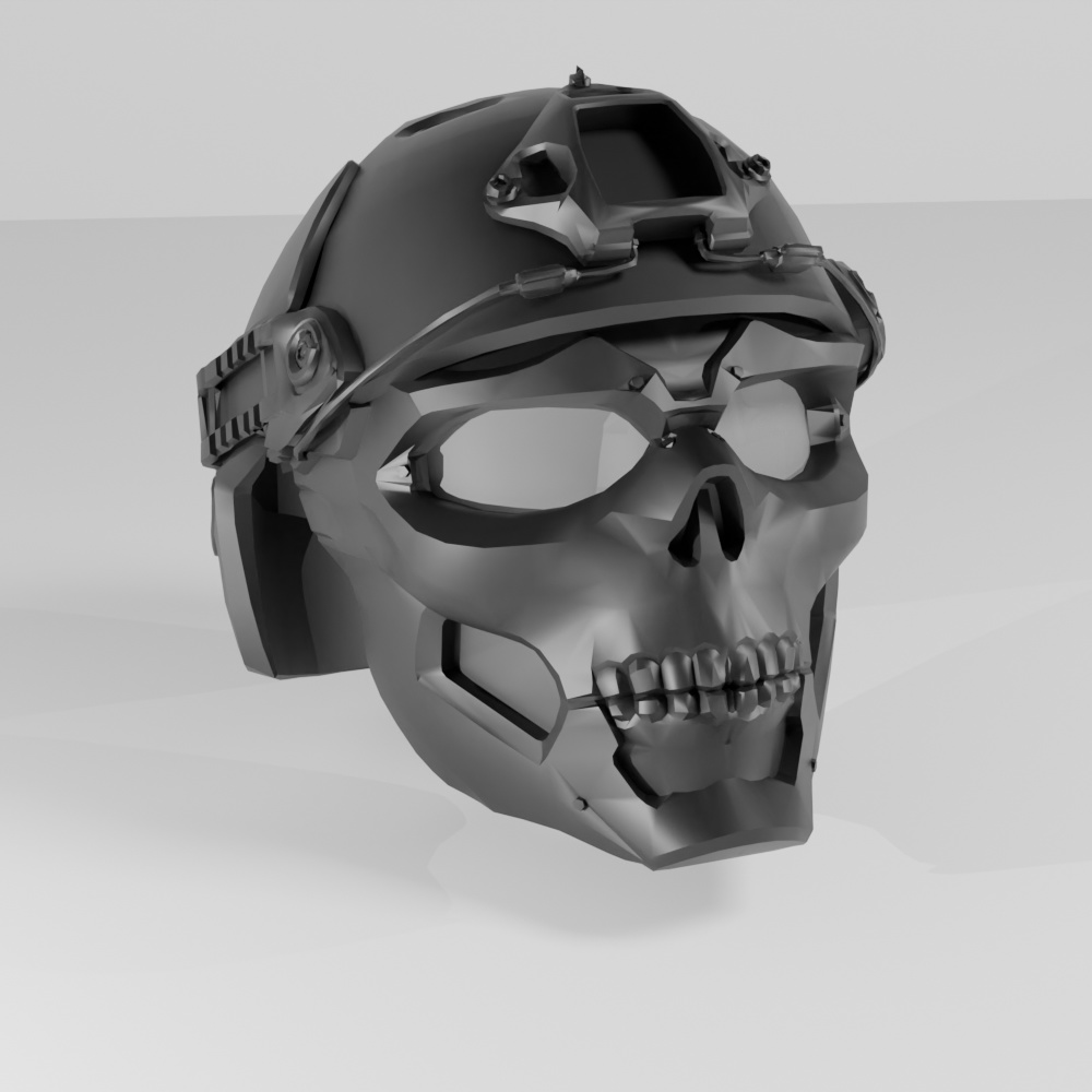 【VRC想定】スカルマスク