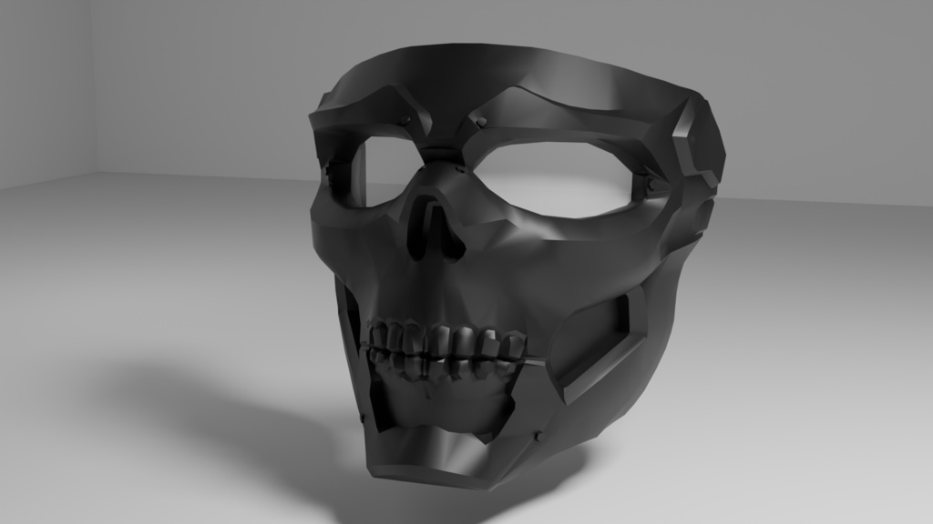【VRC想定】スカルマスク
