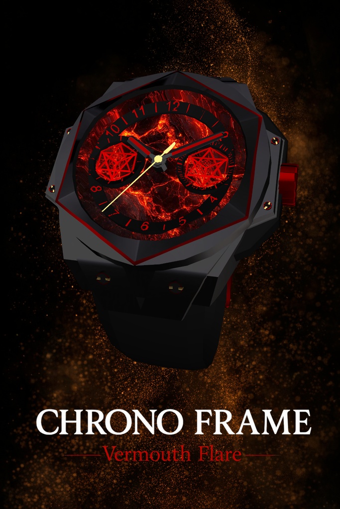 【MA対応・OSCリアルタイム同期】7アバター調整済み『CHRONO FRAME-Vermouth Flare（クロノ・フレーム・ベルモット・フレア）』