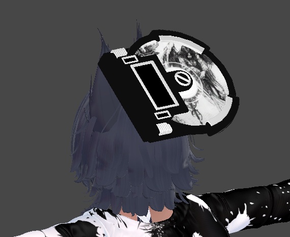 【VRC想定・MA対応】9アバター対応 ユニークヘイロー『RESONANCE SANCTUM: Halo Unit-共鳴の聖輪』