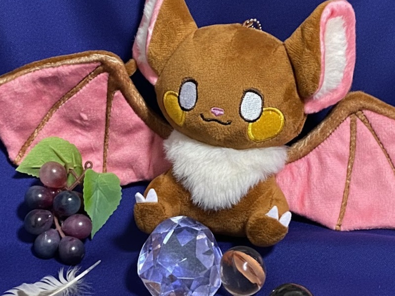 ヒナコウモリのぬいぐるみ