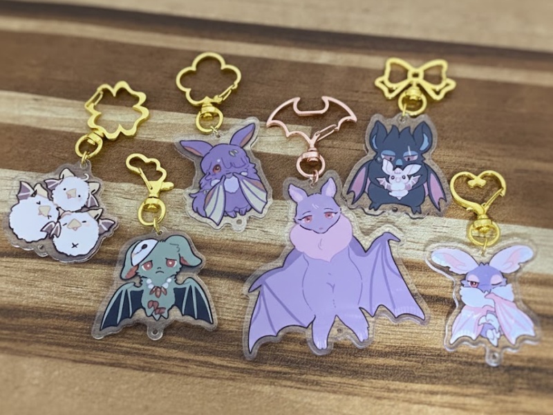 エコロコーション アクリルキーホルダーVer.2