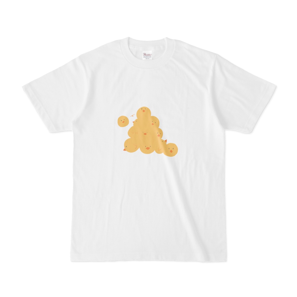 山盛りひよこTシャツ
