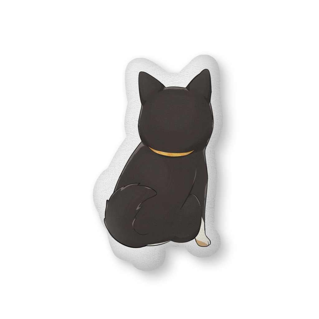 ふかふか♪こむぎクッション(にっこりVer)