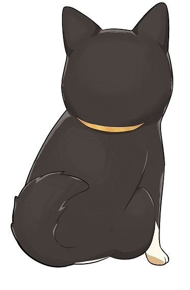 ふかふか♪こむぎクッション(にっこりVer)