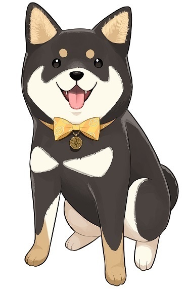 ふかふか♪こむぎクッション(にっこりVer)