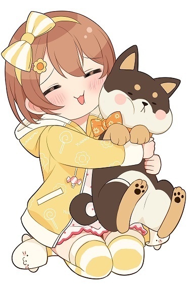 ふかふか♪ゆかこむぎクッション(むす~Ver)