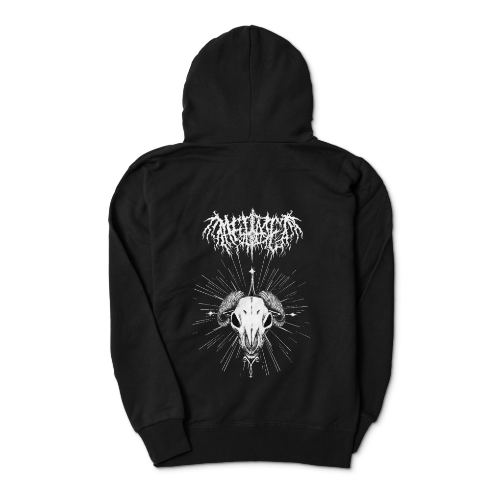 子ヤギさんパーカー 黒