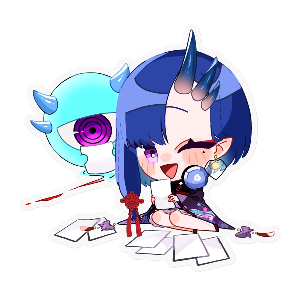 きづラジグッズ ステッカー