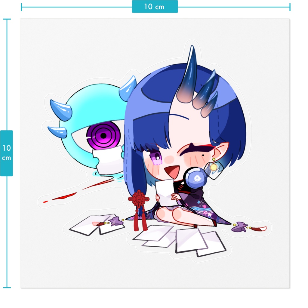 きづラジグッズ ステッカー