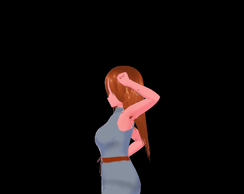 Medium orange hair {free} - peach.wear - 4/4