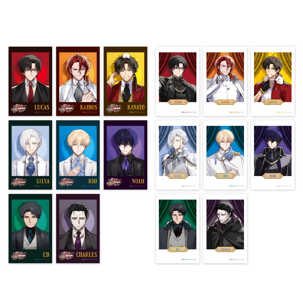 煮たか #国顔バトル 〜『祝祭の輪舞』展〜トレーディングチェキ風カード