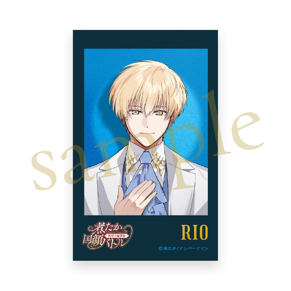 煮たか #国顔バトル 〜『祝祭の輪舞』展〜トレーディングチェキ風カード