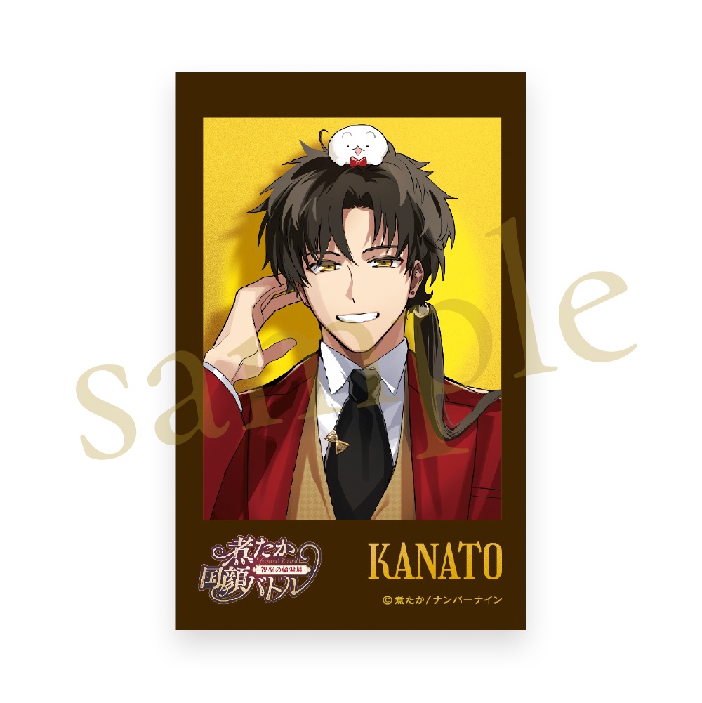 煮たか #国顔バトル 〜『祝祭の輪舞』展〜トレーディングチェキ風カード