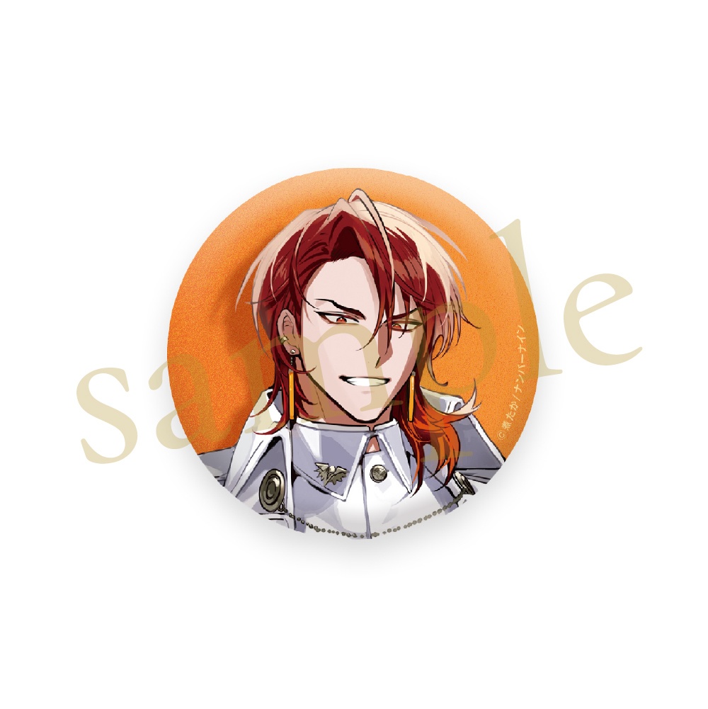 煮たか #国顔バトル 〜『祝祭の輪舞』展〜 カイロス 缶バッジ