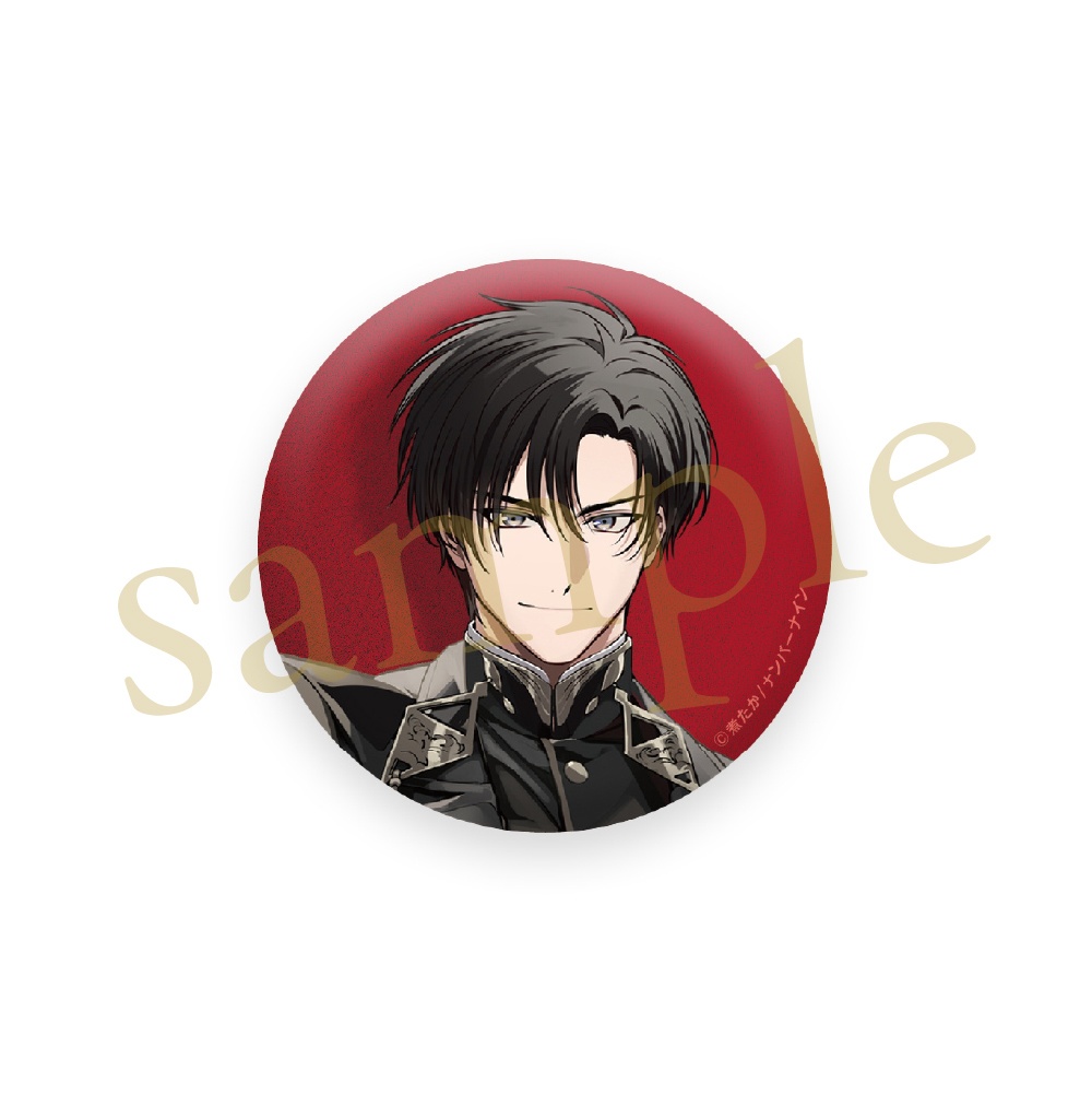 煮たか #国顔バトル 〜『祝祭の輪舞』展〜 ルーカス 缶バッジ