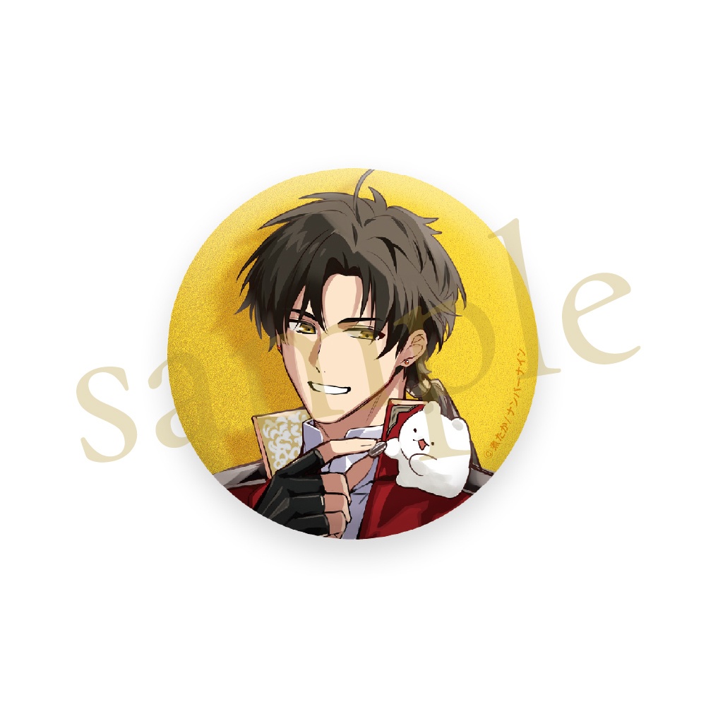 煮たか #国顔バトル 〜『祝祭の輪舞』展〜 叶人 缶バッジ