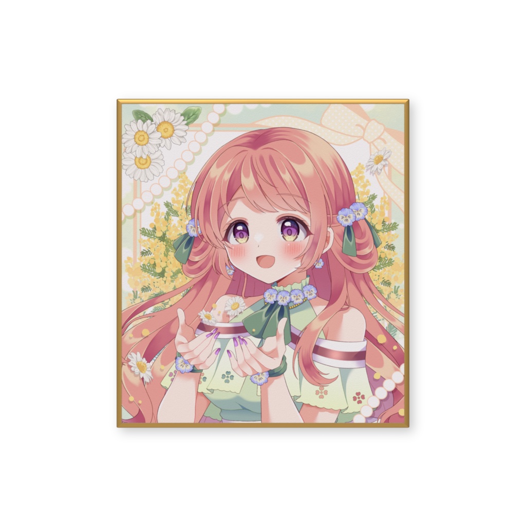 イラスト色紙