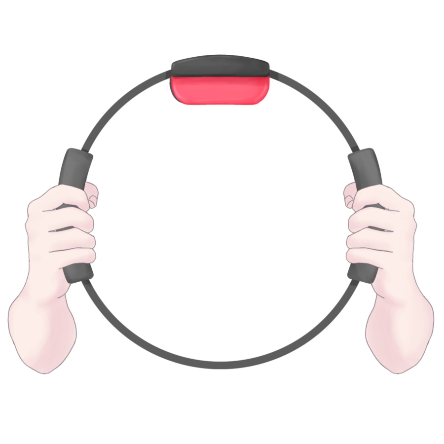 【vtuberさん向け】手素材 リングコン【フリー素材】