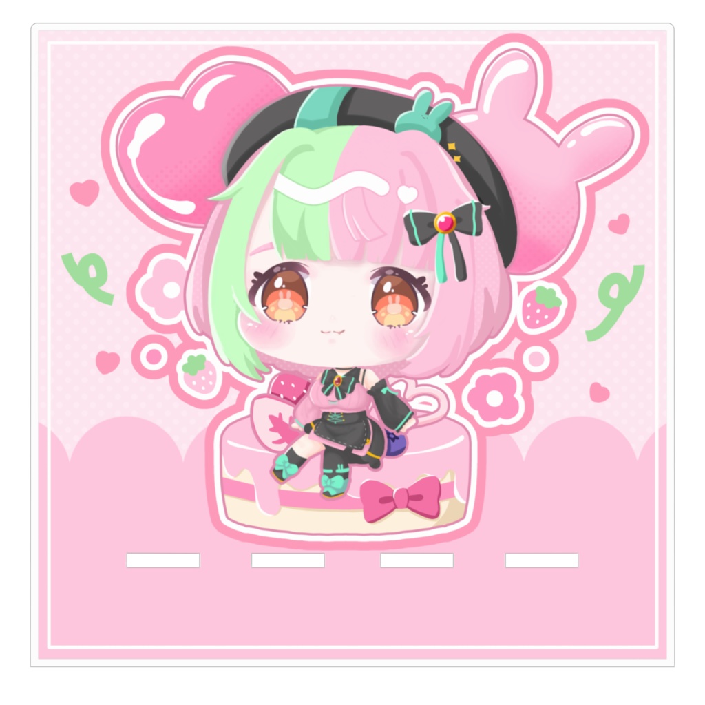 華江兎苺 生誕アクリルスマホスタンド 大