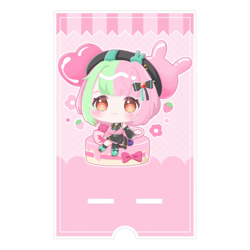 華江兎苺 生誕アクリルスマホスタンド 小