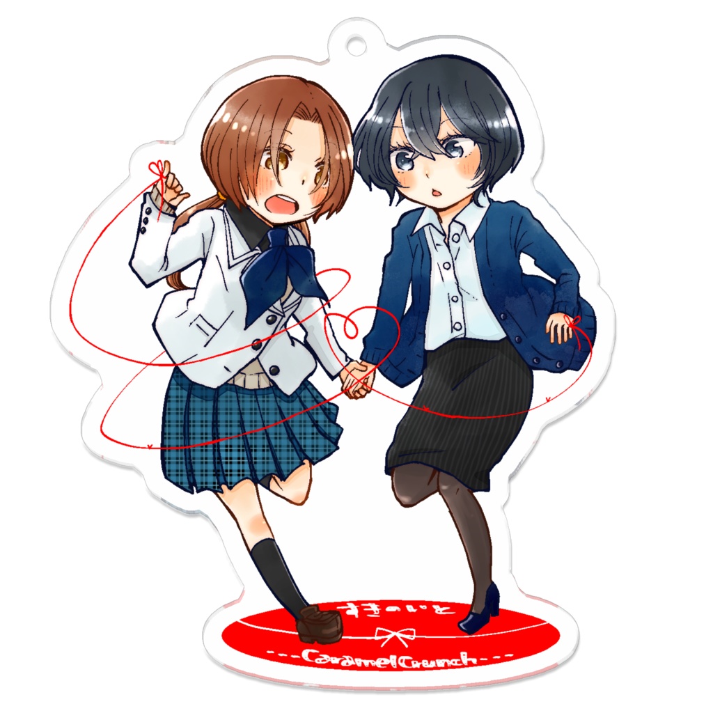 鈴村さんと先生のアクキー