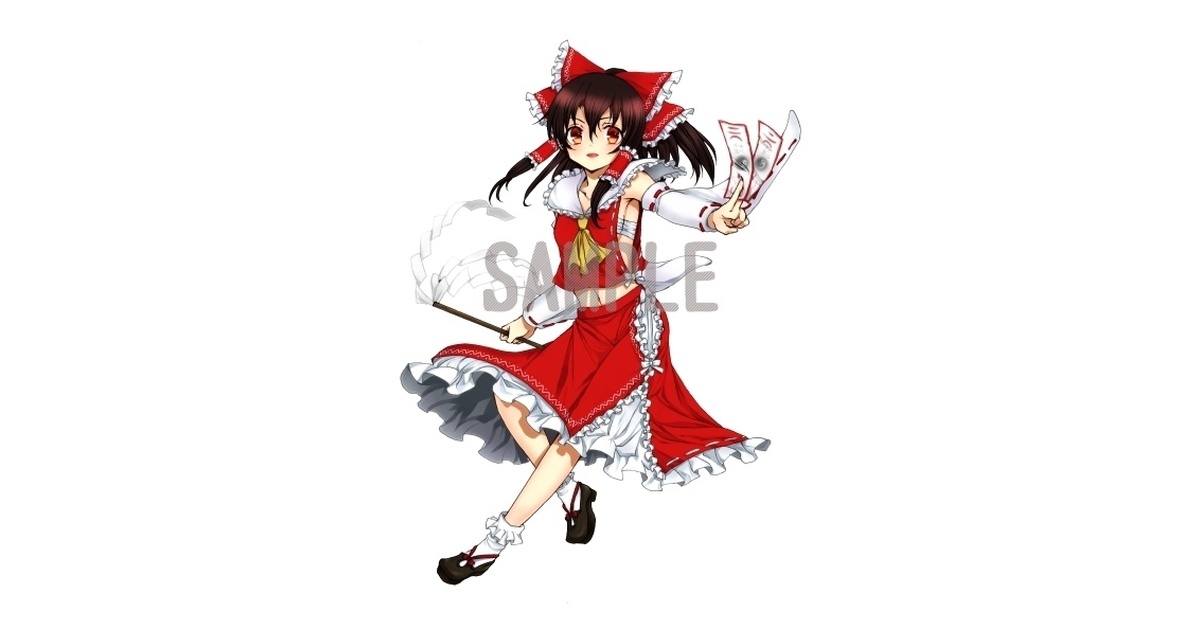 【PSA7 POP1】東方妖恋談 博麗 霊夢 SP 東方 POP サイン キラ POP UP PARADE 博麗霊夢