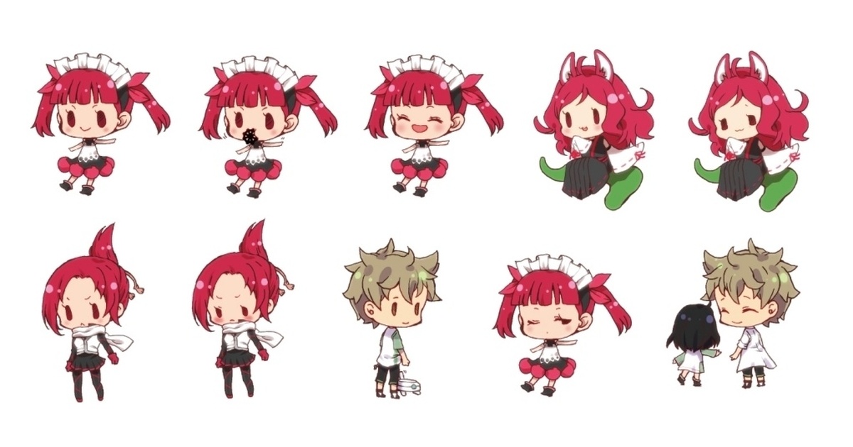 春夏新作モデル ケムリクサ:SDキャラシールセット BOOTH - littlebrown1114 - ホビー