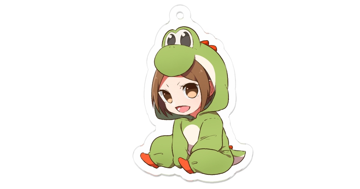 あっとくん アクキー 希少 ♛ あっとくん アクキー＆ラバーキーホルダー Red ドープ ♛