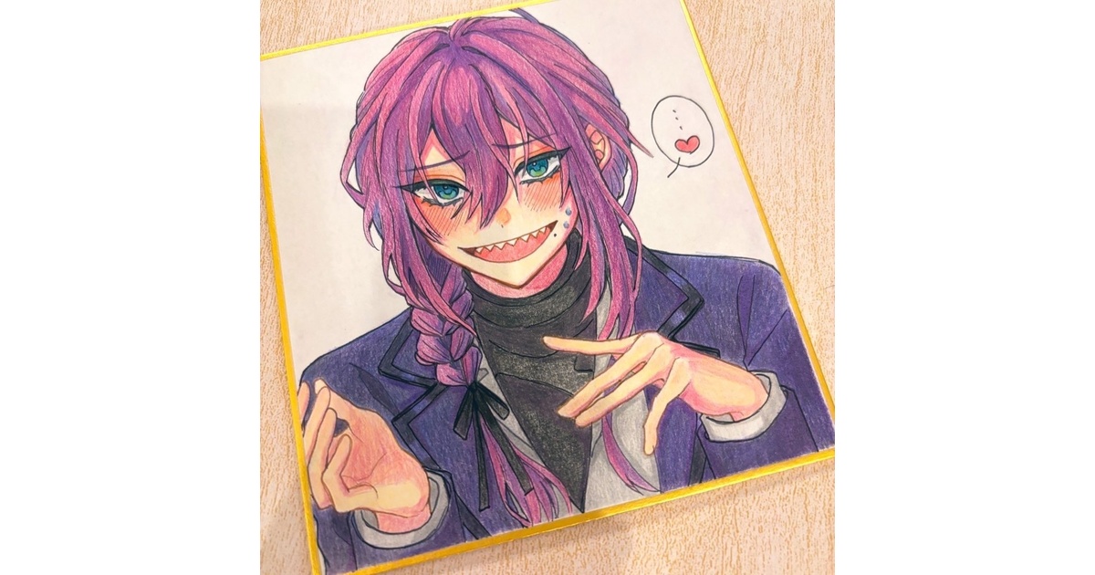 m*m様 あんスタ 礼瀬マヨイ ドコモ 色紙 m*m様 あんスタ 礼瀬マヨイ ドコモ 色紙 あんさんぶるスターズ