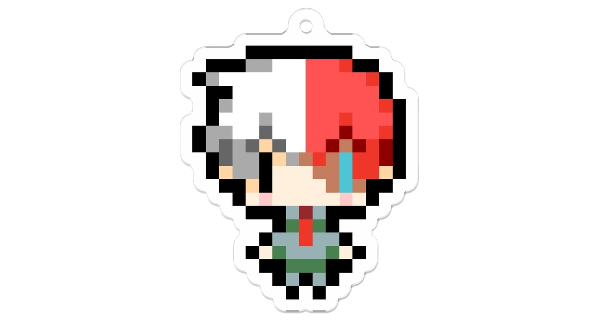 ヒロアカ】アクリルキーホルダー（轟焦凍） - 猫の紅茶屋 - BOOTH