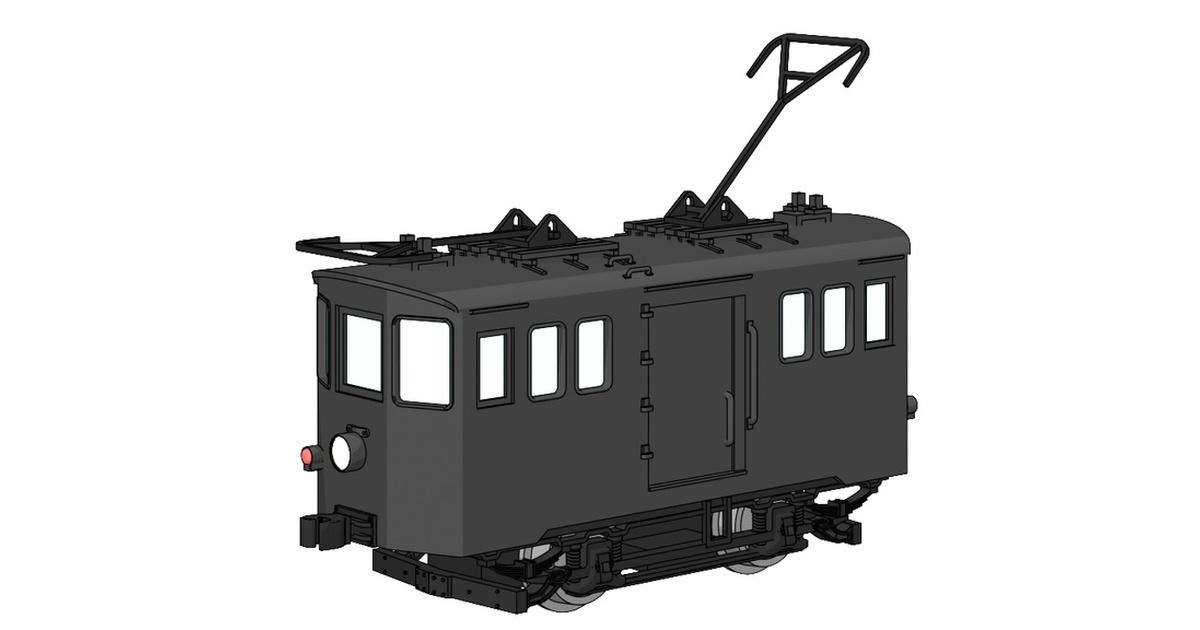 米国型ターボジェット機関車　鉄道模型（Ｎゲージ）未塗装3Dプリントキット コメットモケイ - BOOTH