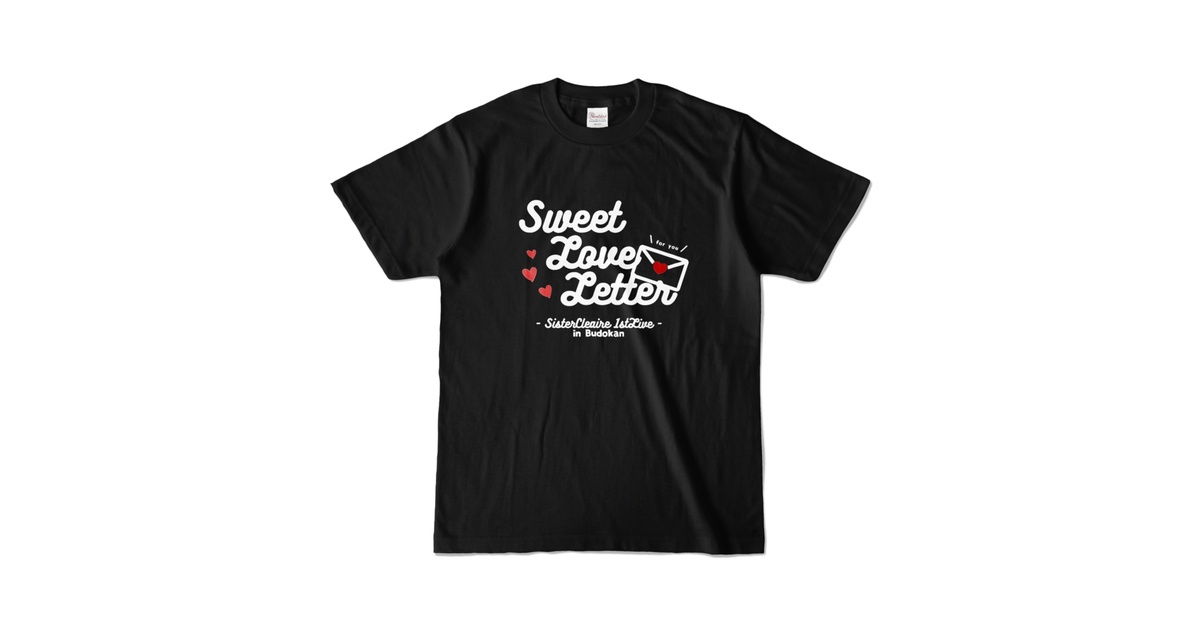 ライブ風グッズ】シスター・クレア オリジナルTシャツ(ブラック