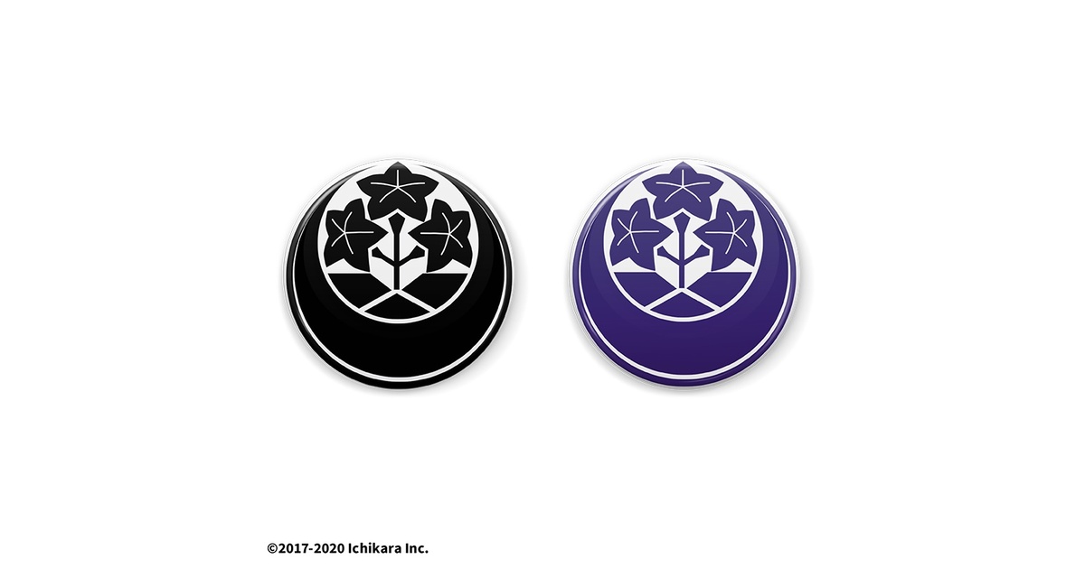 竜胆尊 家紋缶バッチ - にじさんじ公式 - BOOTH