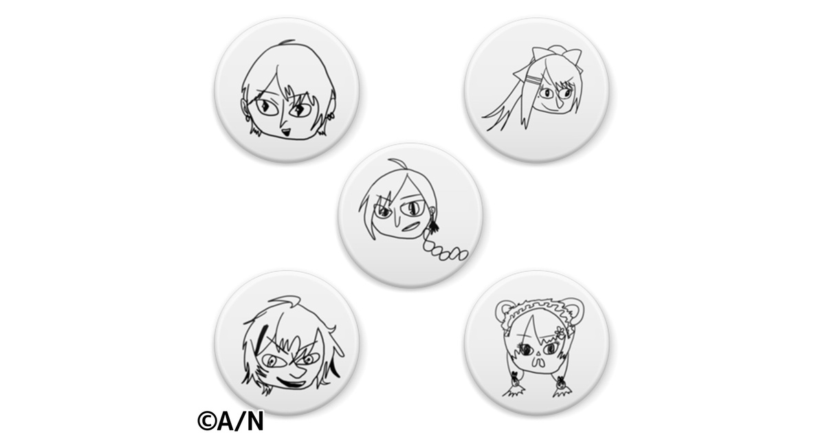Vtuberロック革命2021 オリジナル缶バッジ - にじさんじ公式 - BOOTH