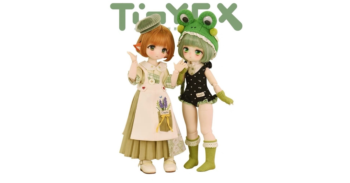 TinyFox】狐狐神＆蛙神(little Fox＆little Frog) 1/6ボディ フル