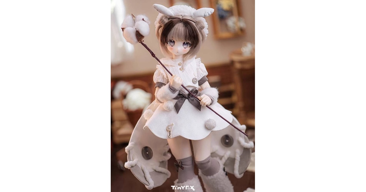 マフォクシードール TinyFox】绒线(Fluffy/フラフィー) 1/4 Macocoボディ フルセット MJD