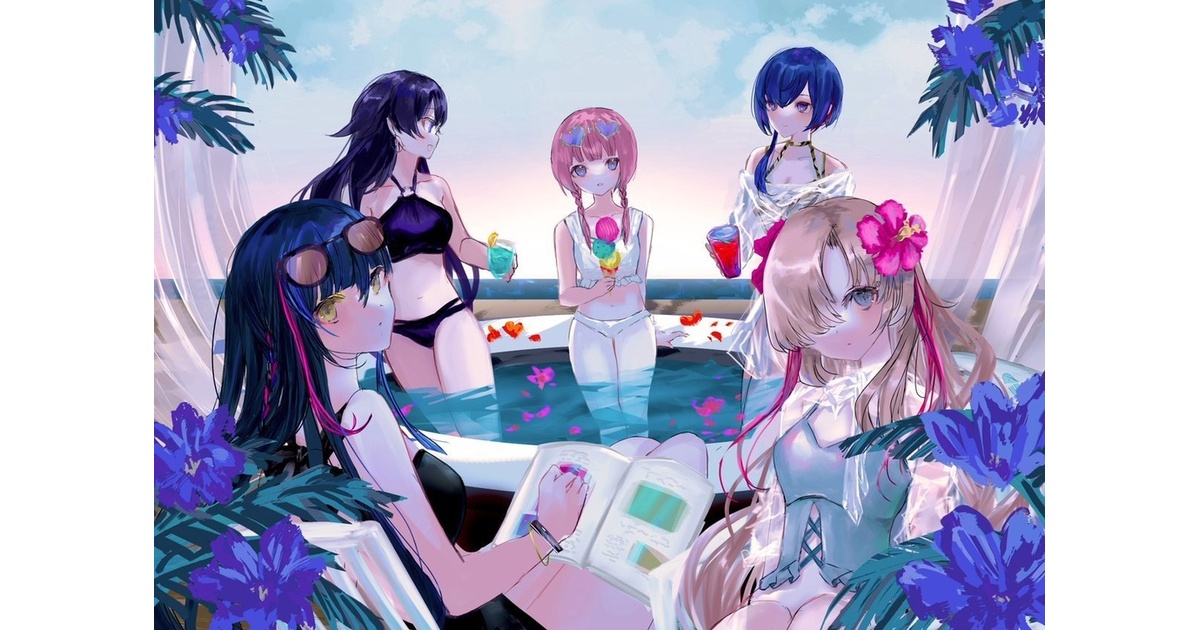 V.W.P 2022.Summer / 透明アクリルポスター - mnemonic - BOOTH