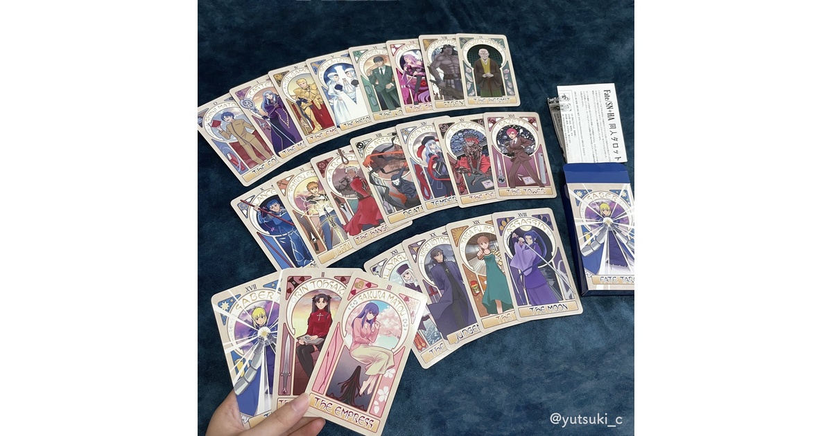 Fate/SN＋HA同人タロットカード - 鳥の巣箱 - BOOTH