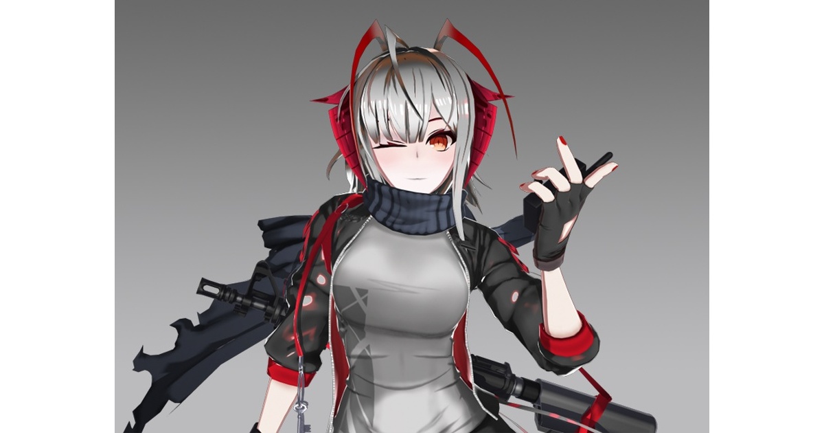アークナイツ　w アークナイツ「W」WANTED Ver. ”音律聯覚”衣装 完成品フィギュア