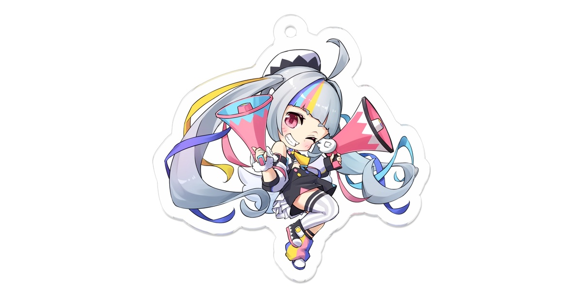 えつや　ミニキャラアクキー ▷ せーぶぽいんと】新役職 ミニアクリルキーホルダー（えつや