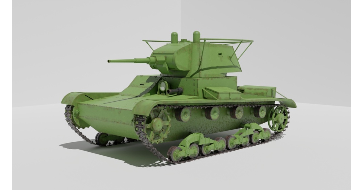 ソビエト T-26 軽戦車 1938年型＆ソビエト T-2軽戦車6点セット ソビエト T-26 軽戦車 1938年型＆ソビエト T-2軽戦車6点