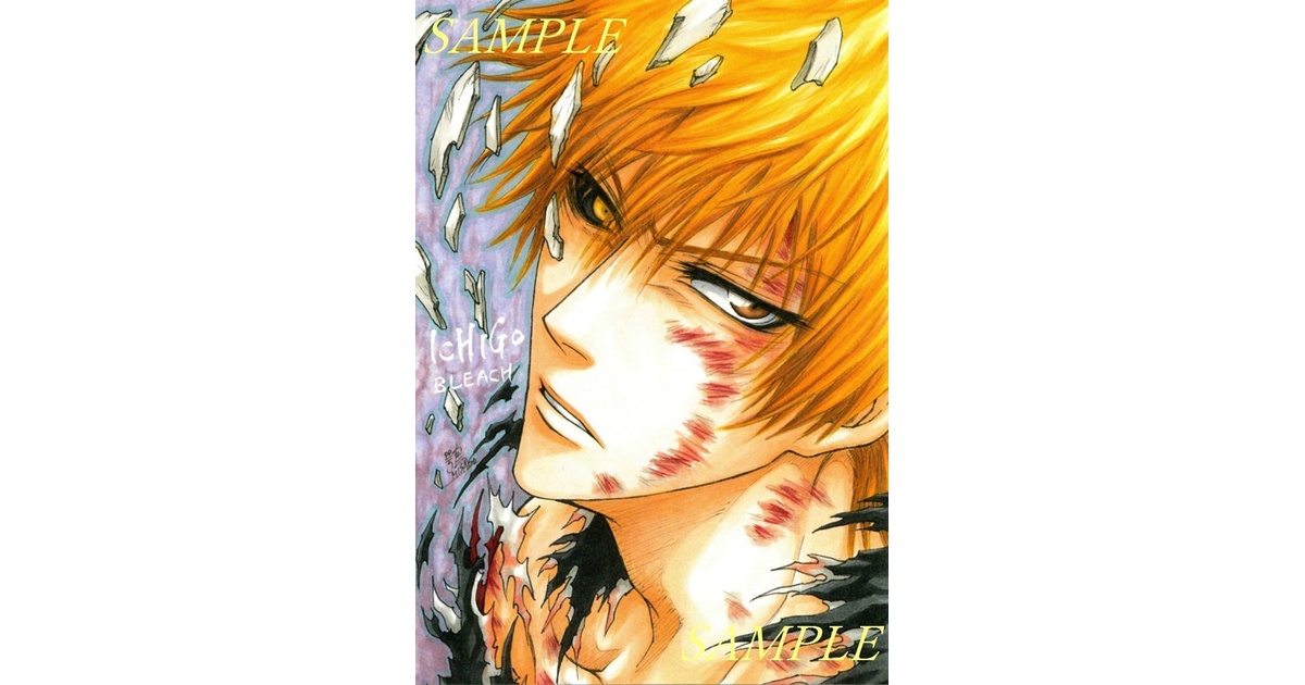 BLEACH イラストカード】黒崎一護① - DOGshell-45 - BOOTH